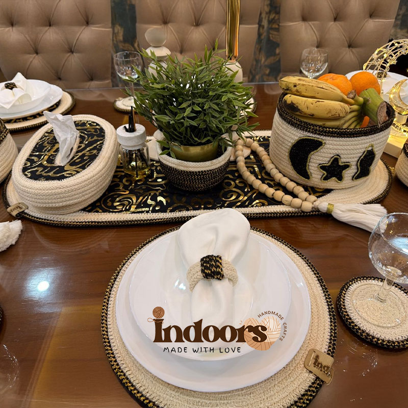 علبة مناديل خط عربي - 5