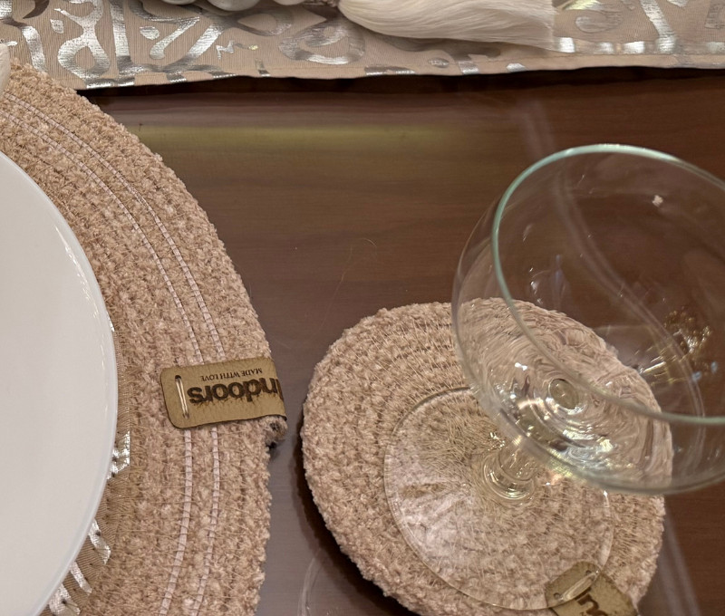 Coasters Set with Holder